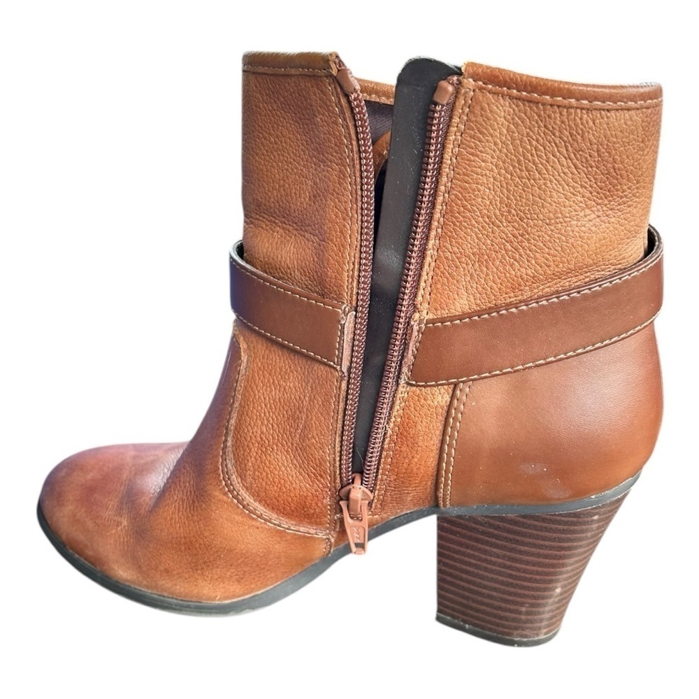 BAR III Women’s Leather Boots Booties Chestnut Tan Brown Size 7 EC - Picture 5 of 10